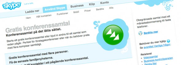 Gratis konferenssamtal för företag eller personligt bruk med Skype