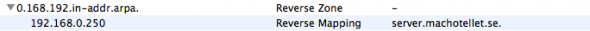 Reverse mapping